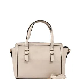 FOR THE BEAUTIFUL YOU PU Structured Satchel with Fringed image 2