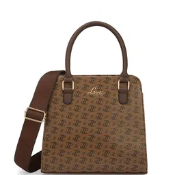 Lavie Women Typography Printed Structured Leather Handheld Bag-picture-46