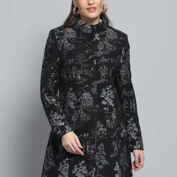 Monte Carlo Printed Single-Breasted Overcoats-picture-2