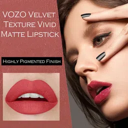 VOZO Set Of 2 Matte Lips Liquid Lipstick 4 ml Each Shade 106-204 image 3