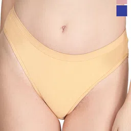 Liigne Pack Of 3 Mid-Rise Seamless Basic Briefs VCPC1880-XS-image-33