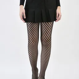 Brauch Self Design Stretchable Stockings-image-5