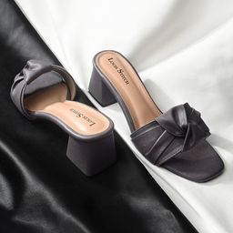 LOUIS STITCH Open Toe Bow Strap Sandals-image-6