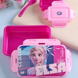 Disney Frozen Lunch Box Clip Lock 550 ml (Color & Print May Vary)-picture-5