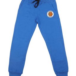 Wear Your Mind Full Length Basketball Printed Joggers - Royal Blue-image-49