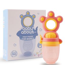 StarAndDaisy Baby Feeder Silicone Nipple Soother - Orange-22