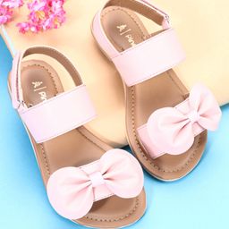 Pine Kids Sandals Bow Applique - Pink-image-85
