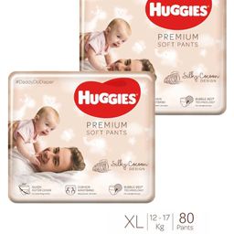 Huggies Premium Soft Pants Extra Large XL Size Baby Diaper Pants- 40 Pieces - (Pack of 2)-14