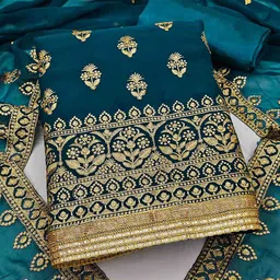 KALINI Embroidered Unstitched Dress Material-image-71