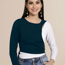 Mast & Harbour Women Pack Of 2 Long Sleeve Regular Top-image-111