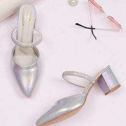 PLANET WALK Party Block Mules-22