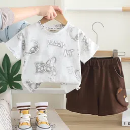 INCLUD Boys Printed T-shirt with Shorts-picture-11