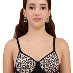 SELFCARE Women Animal Printed Full Coverage Lightly Padded Bra-picture-0