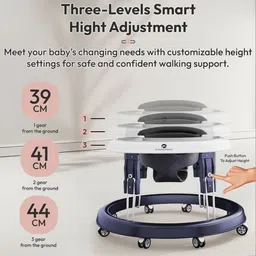 StarAndDaisy Infants 360 Baby Walker With 7 Level Height Adjustment image 3