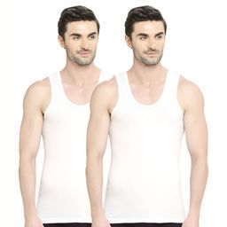 VIP Pack of 2 Cotton Innerwear Vests-picture-38