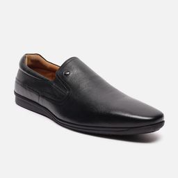 Louis Philippe Men Leather Slip-On Sneakers-image-64