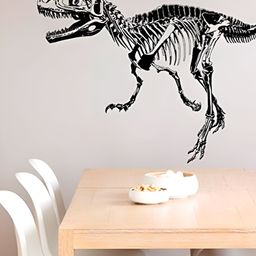 Asian royal Black Dinosaur Printed Wall Sticker-image-83