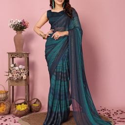 LeeliPeeri Designer Striped Ready to Wear Saree-picture-29