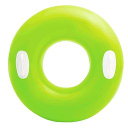 Intex Inflatable Swimming Tube With 2 Handles Pack Of 3 - Color May Vary image 2