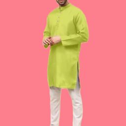 ANUJ FASHION Men Blended A-Line Kurtas-picture-42