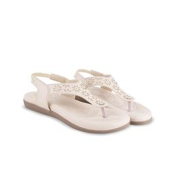 Stylestry Women Open Toe Flats with Laser Cuts-image-43