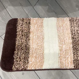 GBL COLLECTION Brown Polypropylene Water Resistant Floor Mat-26