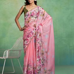 all about you Floral Organza Saree-picture-44