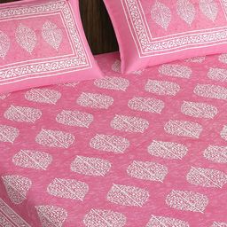 E Elma Unisex Pink Bedsheets-image-79