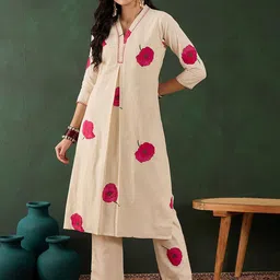 Sangria Printed Pure Cotton Kurta Sets-45