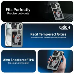 QRIOH Typography Printed iPhone XR Back Case Mobile Accessories image 3