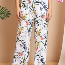 ETC Pack Of 2 Printed Cotton Mid-Rise Lounge Pants-picture-22