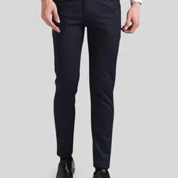 Moda Rapido Men Relaxed Mid-Rise Formal Trouser-image-78