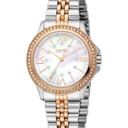 ESPRIT Women Embellished Dial & Stainless Steel Straps Analogue Watch ES1L466M0095-picture-2