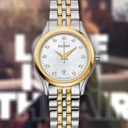 Balmain Women Dial & Stainless Steel Bracelet Style Straps Analogue Watch B83423986-25