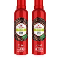 Old Spice Men Set of 2 Timber 0% Gas 24 Hour Freshness Deodorant Body Spray - 140 ml each-4
