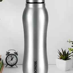 BOROSIL Steel Single Stainless Steel Water Bottle 740 ml-image-6