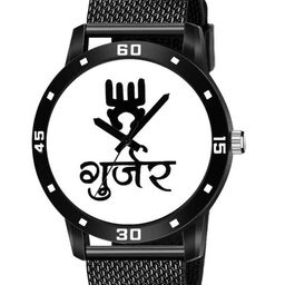 TARIDO Men Printed Dial & Bracelet Style Straps Analogue Watch GURJJAR-27NL02_ JAALY STRAP-52