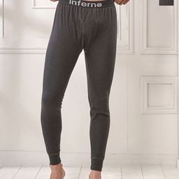 INFERNO Men Pack Of 2 Ribbed Cotton Thermal Bottoms-image-82