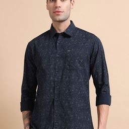 RIGS AND RAGS Men Classic Abstract Printed Cotton Casual Shirt-image-85