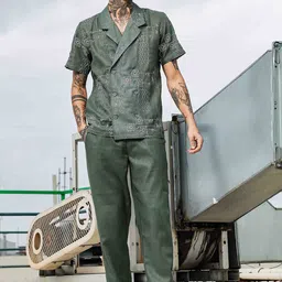 House of Koala Embroidered Shirt & Trousers Co-Ords Set-picture-24