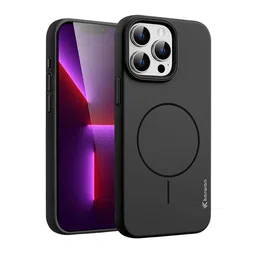 Karwan Solid Printed iPhone 13 Pro Back Case Mobile Accessories-image-67