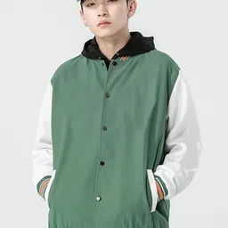 StyleCast x Revolte Men Colourblocked Tailored Jacket-26