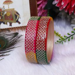 TAJ BRIDAL STORE Set Of 2 Bangles-image-42