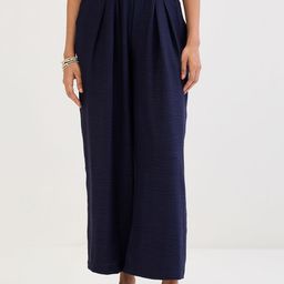 FEMMELLA Women Regular Fit Pleated Parallel Trousers-image-65