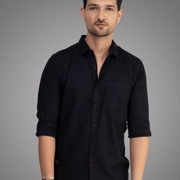 D Finish Smart Pure Cotton Casual Shirt-image-41