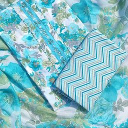 GC 80 BY GAURI COLLECTION Printed Pure Cotton Unstitched Dress Material-image-90