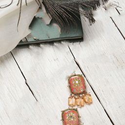DUGRISTYLE Contemporary Drop Earrings-48