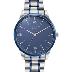Sonata Men Brass Embellished Dial & Stainless Steel Straps Analogue Watch SP70049KM01-15