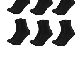 MUKHAKSH Unisex Black Socks-image-105