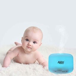 Allin Exporters Aroma Diffuser & Ultrasonic Humidifier With Changing LED Lights - Blue image 5
